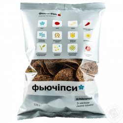 Чипсы из семян льна Классические, Фьючефуд