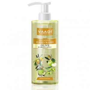 Жидкое мыло с оливкой и зеленым яблоком (Age Defying Hand Wash Olive & Green Apple ), Vaadi