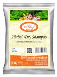 Травяной сухой шампунь (Herbal dry shampoo) Indian Henna