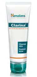 Гель для умывания против прыщей Кларина (Clarina face wash gel), Himalaya Herbals
