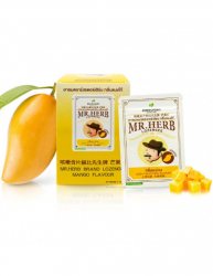 Натуральные таблетки от кашля и боли в горле с манго (Lozenges Mango), Ouayun Mr. Herb