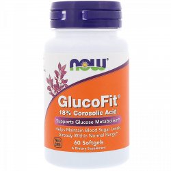 Контроль сахара (GlucoFit), Now Foods