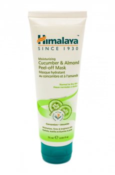 Маска отшелушивающая с миндалём и огурцом (moisturizing cucumber & almond peel-off mask), Himalaya Herbals