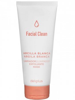 Очищающее средство 3в1 с белой глиной (Arcilla Blanca Facial Clean), Deliplus