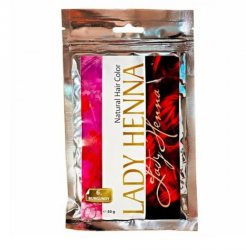 Краска для волос на основе хны Lady Henna, Бургунд