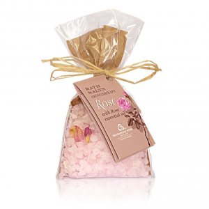 Соль для ванн с лепестками и эфирным маслом розы (Bath Salt Rose), Bulgarian Rose