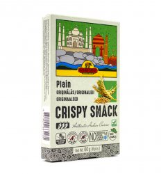 Индийские пшеничные хлебцы без добавок Оригинальные (Crispy Snack Plain), Good Sign Company