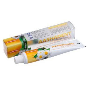 Зубная паста Ромашка и Мята (AASHADENT), Aasha Herbals