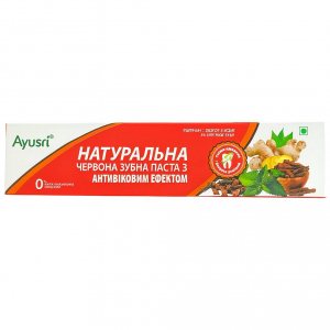 Аюрведическая Зубная Паста RED, Ayusri