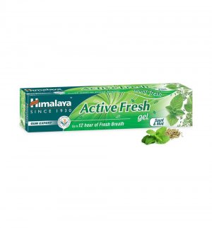Освежающая зубная паста-гель Active Fresh, Himalaya Herbals