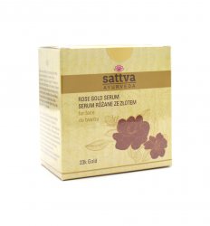 Сыворотка для лица с Розой и Золотом (Rose Gold Serum for face), Sattva