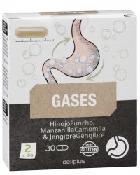 Капсулы от газов (Gases capsules), Deliplus