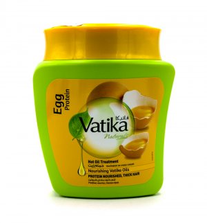 Питательная маска для волос с яичными протеинами (Protein Nourished, Thick Hair), Vatika Dabur