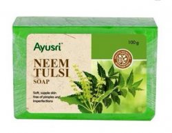 Мыло Ним и Базилик (Neem Tulsi Soap) Ayusri