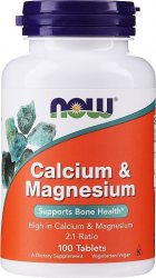 Кальций + Магний (Calcium & Magnesium), Now Foods