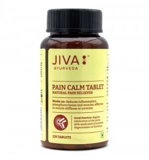 Таблетки для облегчения мышечной боли (Pain Calm Tablet), Jiva