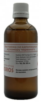 Настойка на шляпках красного мухомора, Dikoros