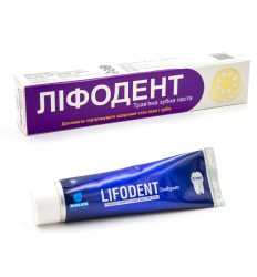 Травяная зубная паста Лифодент (Lifodent toothpaste), Golden Chakra