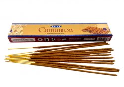 Премиум благовония "Корица" (Cinnamon Premium Incense Sticks), Satya
