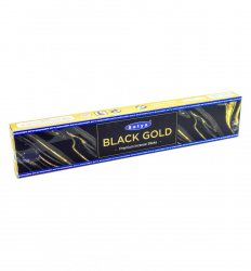 Премиум благовония "Черное Золото" (Black Gold Premium Incense Sticks), Satya
