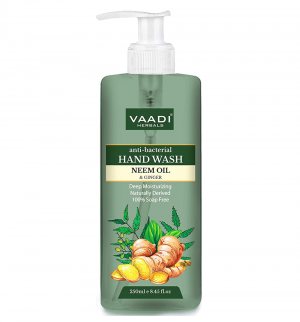 Жидкое мыло с маслом нима и имбирем (Neem Oil & Ginger Hand Wash), Vaadi