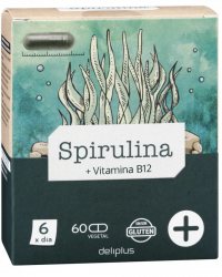 Спирулина+Витамин B12 (Spiruline+B12), Deliplus