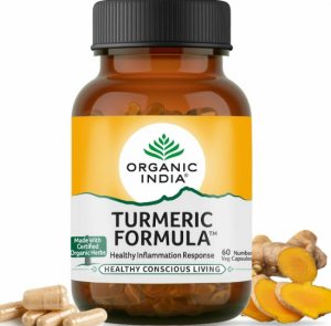 Куркума в капсулах (Turmeric Formula) Organic India