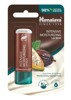 Интенсивно увлажняющий бальзам для губ с маслом какао, Himalaya Herbals