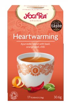 Аюрведический йога чай Душевный чай (Heartwarming), Yogi Tea
