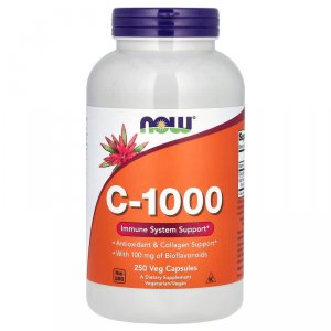 Витамин С-1000 з биофлавоноидами (C-1000), Now Foods