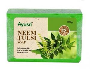 Мыло Ним и Базилик (Neem Tulsi Soap) Ayusri