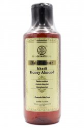 Шампунь травяной Мед и миндальное масло (Honey and almond oil), Khadi