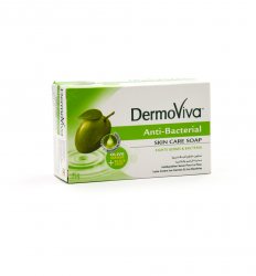 Антибактериальное мыло с оливкой и рукколой (DermoViva Anti-Bacterial Skin Care Soap), Dabur