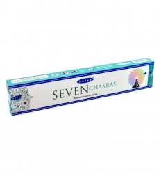 Премиум благовония "Семь Чакр" (Seven Chakras Premium Incense Sticks), Satya