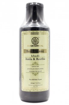 Аюрведический травяной шампунь Амла и ритха, Khadi