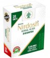 Безникотиновые сигареты Нирдош с  гвоздикой и мятой (Nirdosh Herbal Filter Dhoompan Clove-Mint), Maans - доп. фото