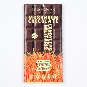 Шоколадка с Кордицепсом (Chocolate with Cordyceps), EcoHuman