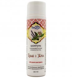 Аюрведический растительный шампунь-кондиционер для окрашенных волос Тулси и Хна, Triuga Herbal