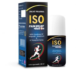 Обезболивающее масло с роликовой насадкой ROLL ON ISO Pain Relief, Jagat Pharma