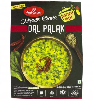 Готовое блюдо Дал палак (Dal Palak Minute Khana), Haldiram's