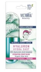 Тканевая маска для лица с алоэ (Hydra Shot Hyaluron), Victoria Beauty