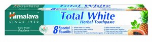 Отбеливающая зубная паста Тотал Вайт (Total white herbal toothpaste), Himalaya Herbals