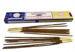 Наг чампа и Калифорнийский белый шалфей (Nag Champa and Californian white sage), Satya