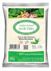 Порошок листьев Алоэ Вера (Aloe Vera), Indian Henna