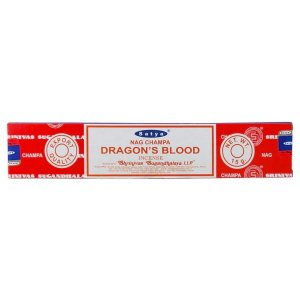 Благовония "Наг Чампа Кровь Дракона" (Nag Champa Dragon's blood incense), Satya