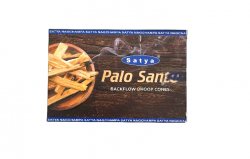 Стелющиеся дымные конусы Пало Санто премиум (Palo Santo Backflow Dhoop Cones), Satya