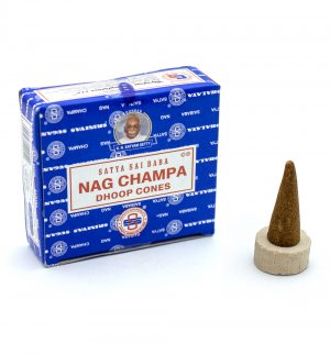 Благовония Конусы Наг Чампа (Nag Champa Dhoop Cones), Satya