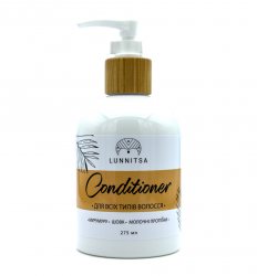 Кондиционер для волос с маслом мурумуру и молочными протеинами для всех типов волос, LUNNITSA