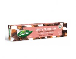 Зубная паста для защити полости рта с органической гвоздикой (BIO CLOVE TOOTHPASTE - CAVITY PROTECTION) Dabur