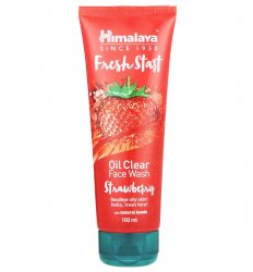 Гель для умывания "Свежий старт" с клубникой (Fresh start oil clear face wash strawberry), Himalaya Herbals
